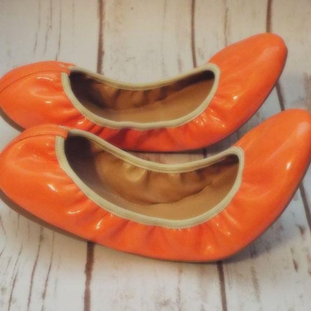 J. Crew Patent Leather Flats Size 8